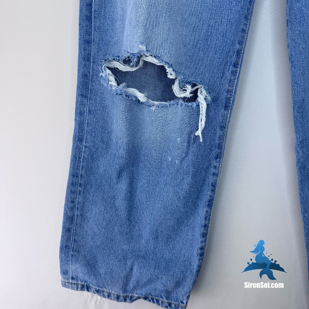 1229 NWT Ética Altin Loose Crop Jeans - High Rise - Size 29 - Ithaca - Picture 5 of 16